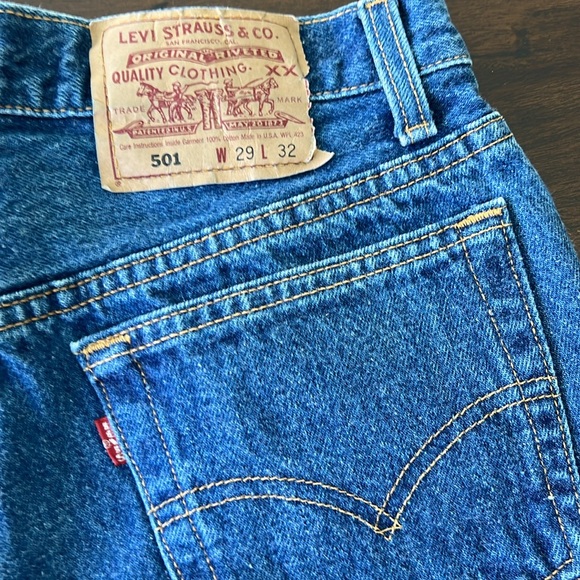 Vintage Denim Shorts - Picture 4 of 5